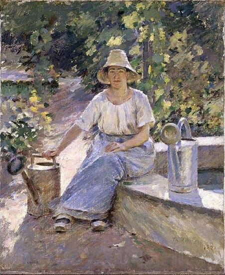 Theodore Robinson The Watering Pots Spain oil painting art